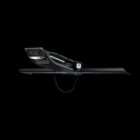 SPLIT FACE T CBR ROOF CONSOLE - ANGLE BLACK